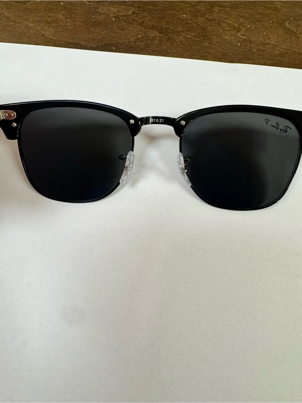 Ray-Ban Women’s Black Frame with Dark Red Lenses Sunglasses